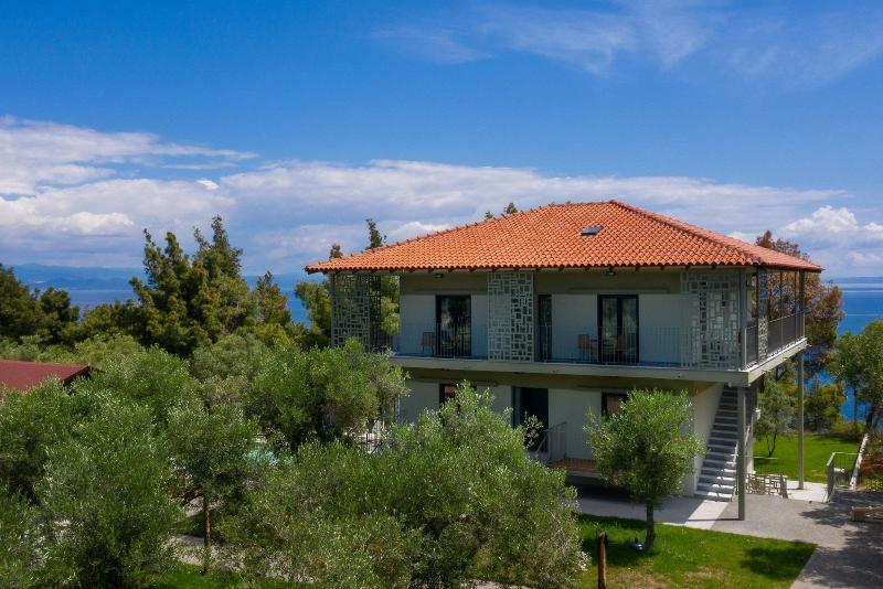 Hotel Elies 33 Bio Retreat Afytos Exterior foto