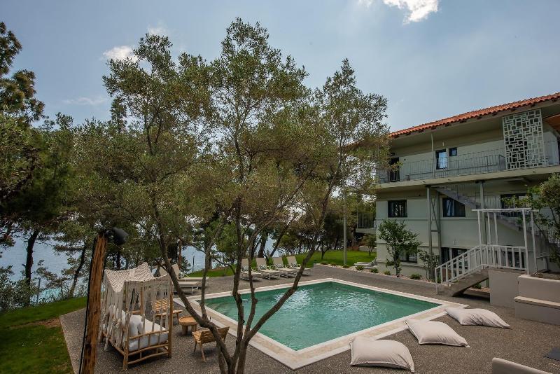 Hotel Elies 33 Bio Retreat Afytos Exterior foto